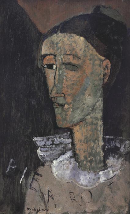 Amedeo Modigliani Pierrot (mk39)